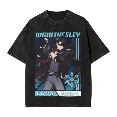 Genshin Impact Mineral Wash T-Shirt