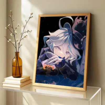 Lovely Genshin Impact Furina Wall Art