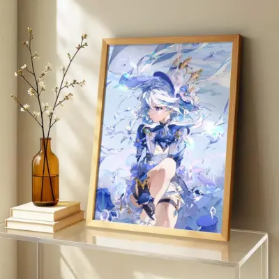 Genshin Impact Furina Peaceful Wall Art