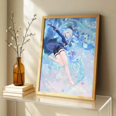 Genshin Impact Furina Delicate Wall Art
