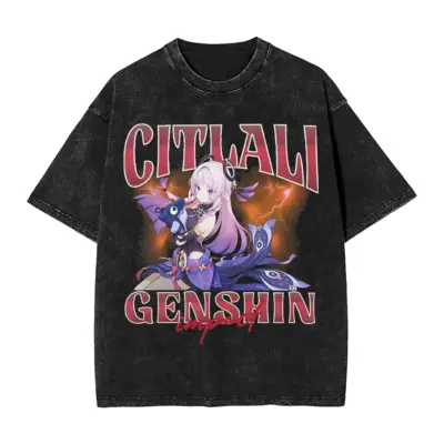 Genshin Impact Citlali Mineral Wash T-Shirt