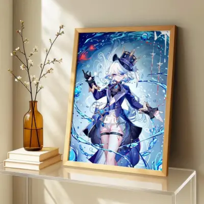 Classic Genshin Impact Furina Wall Art