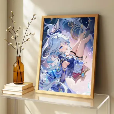 Enchanting Genshin Impact Furina Wall Art