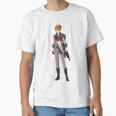 Genshin Impact Childe Tartaglia Full Body T-shirt