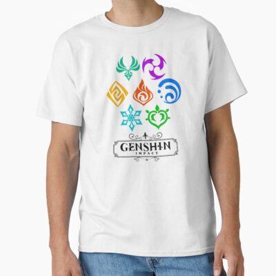 Genshin Impact Elements T-shirt