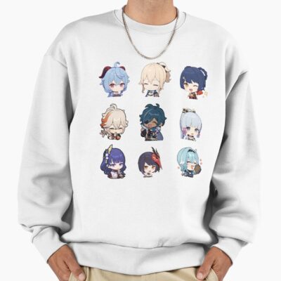 Genshin Impact Characters Chibi Sweatshirt