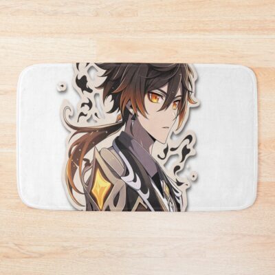 Zhongli Genshin Impact Bath Mat