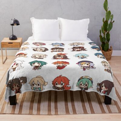 All Characters Throw Blanket