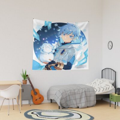Chongyun Genshin Impact Tapestry