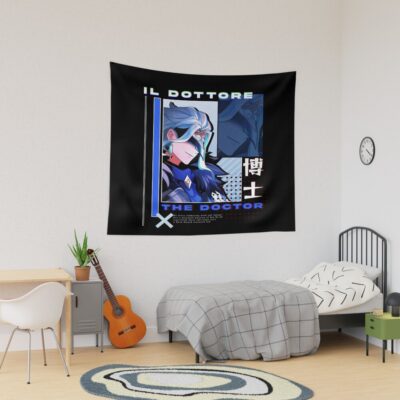Genshin Impact Dottore Tapestry
