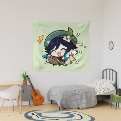Genshin Impact Venti Chibi Tapestry