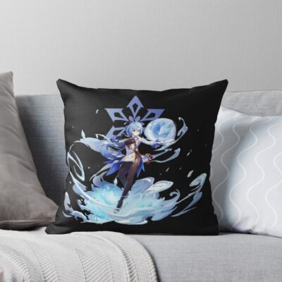 Genshin Impact Ganyu Throw Pillow