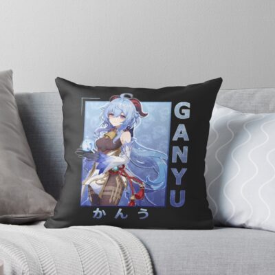 Ganyu Genshin Impact Throw Pillow